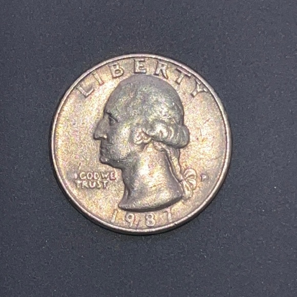1987 Philadelphia Die Error Quarter - Picture 5 of 6